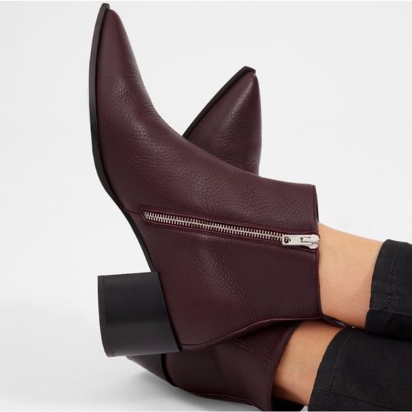Everlane Boss Boot in Burgundy 7.5 - Picture 2 of 8